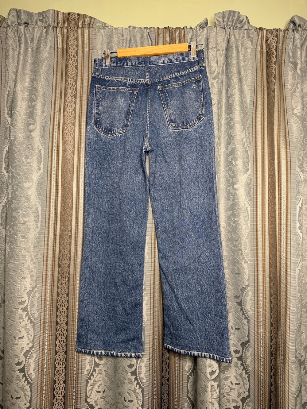 Rag & Bone Miramar Shea Relaxed Straight Pants Almeda - Picture 6 of 7